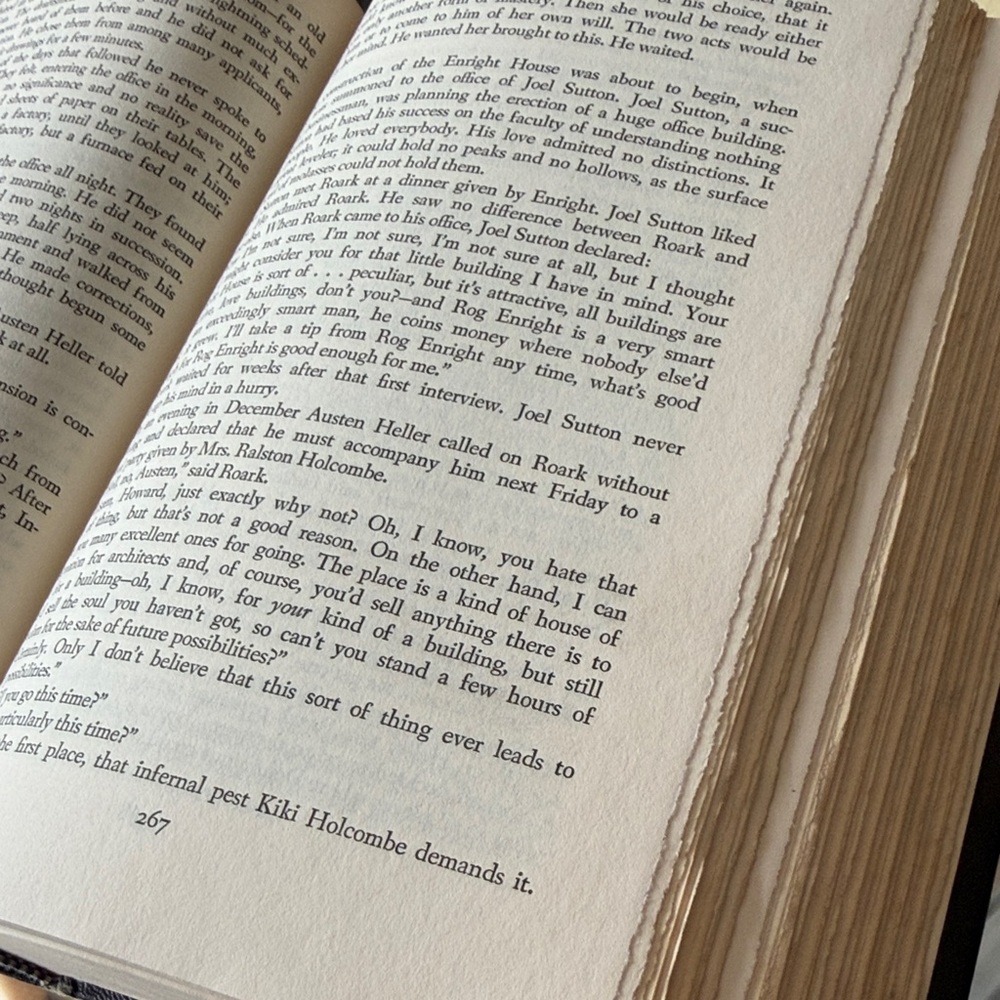 The Fountainhead Classic Hardcover Book - By Ayn Rand - Picture 5 of 5